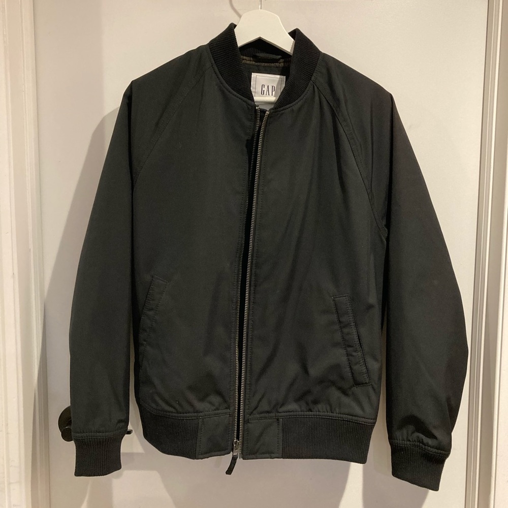 NWOT Gap Bomber “Flight” Jacket with quilted lining